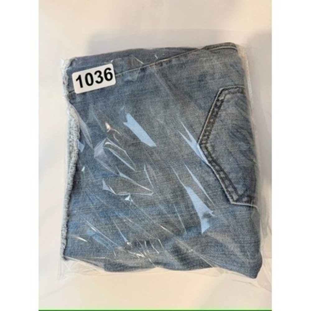 Gap‎ Denim Mini Skirt Women 29/8 Blue Distressed A-Line Raw Hem - Picture 8 of 9